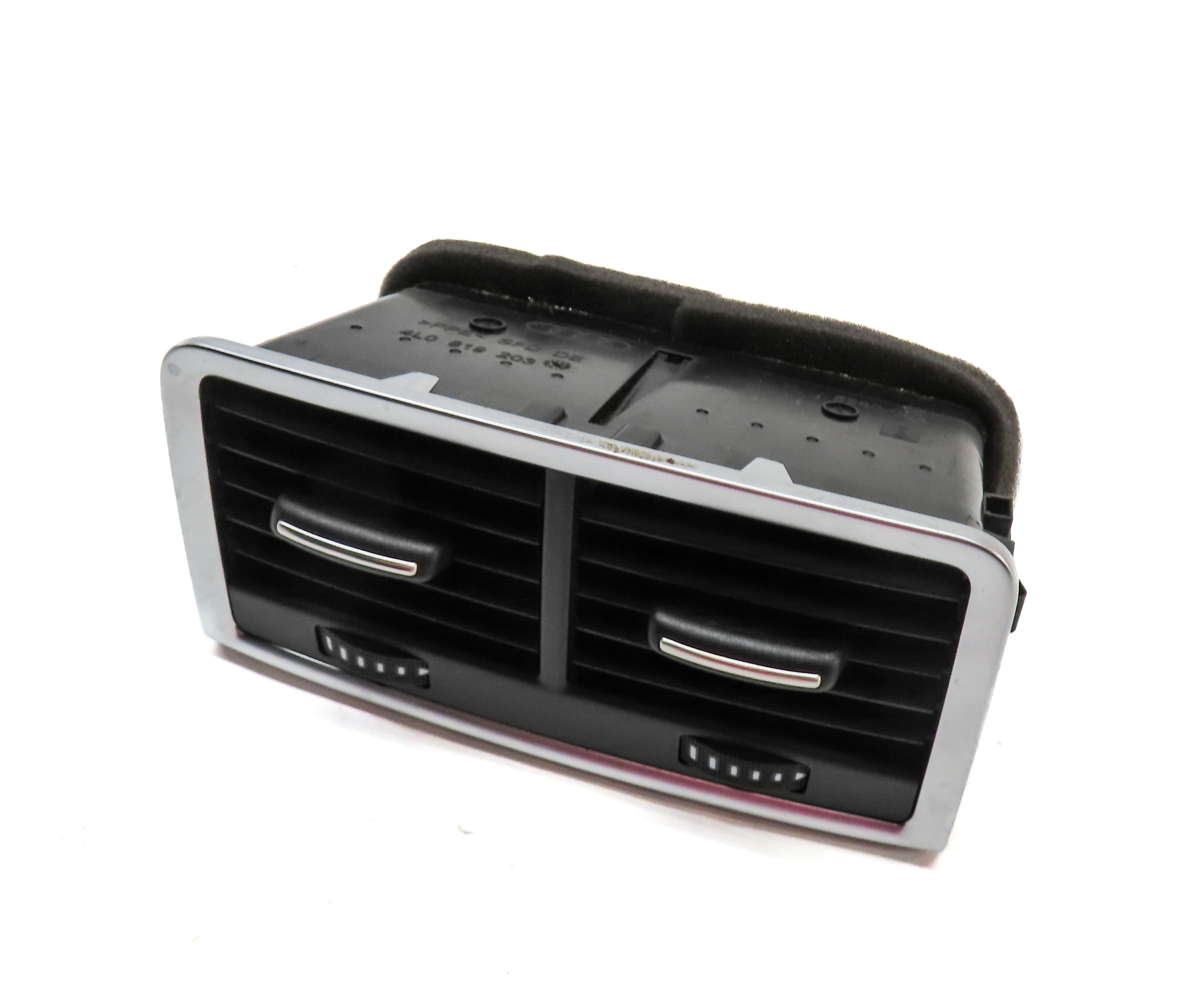 2015 AUDI Q7 (4L) REAR CENTER CONSOLE HEAT AIR AC HVAC DUAL VENT (Black) — exact item pictured